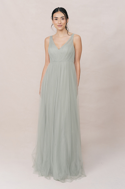 Jamie Tulle Dress | Made To Order | Sage