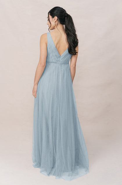 Jamie Tulle Dress | Made To Order | Sky Blue