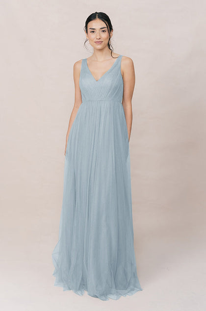 Jamie Tulle Dress | Made To Order | Sky Blue