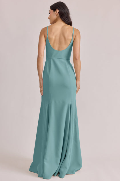 Jolie Crepe Dress | Made To Order | Rosemary