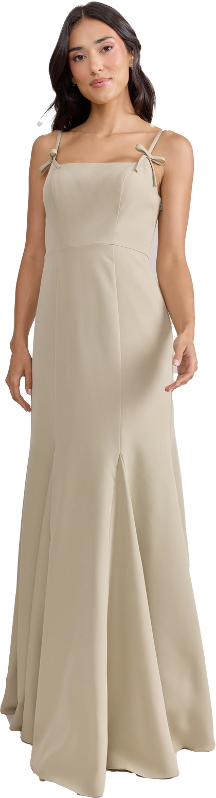 Jolie Crepe Dress | Made To Order | Sage