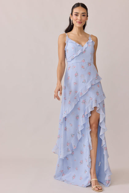 Model: Saije; Size: 4; Color: Periwinkle Petit Rose