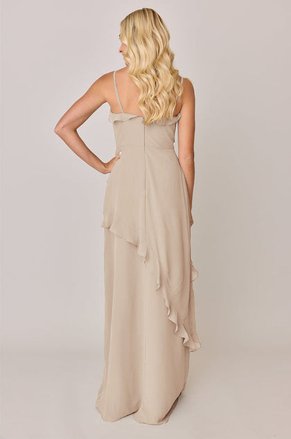 Jules Chiffon Dress | Made To Order | Champagne