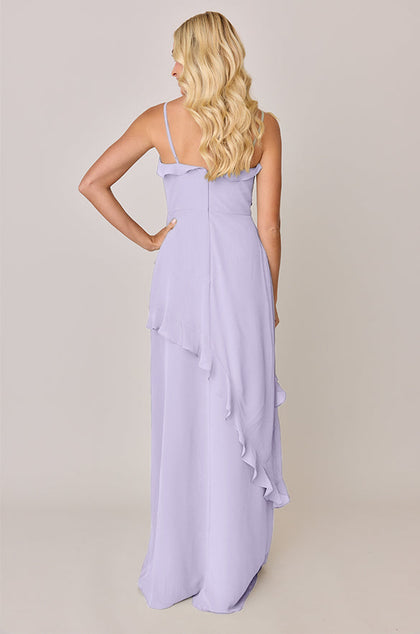 Jules Chiffon Dress | Made To Order | Light Lavender