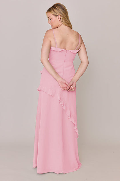 Jules Chiffon Dress | Made To Order | Rosette