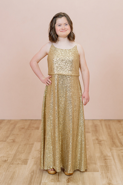 Model: Presley; Size: J12; Color: Gold