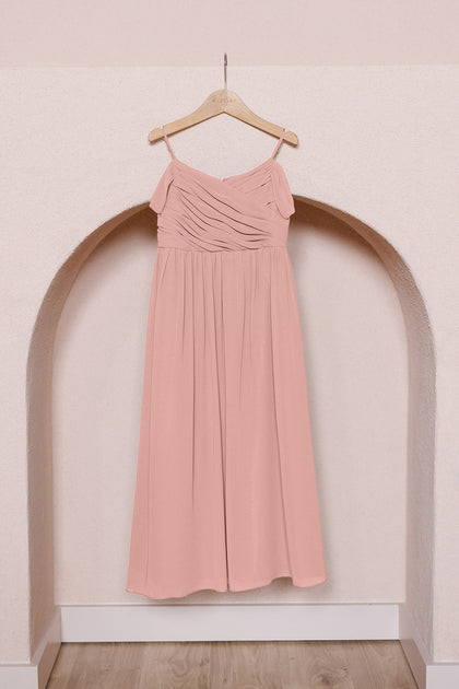 Juniors Lily Chiffon Dress | Made To Order | Blushing Bride