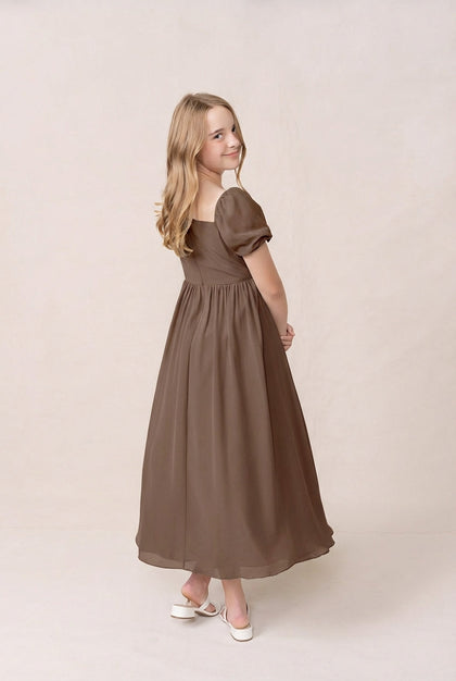 Juniors Maeve Chiffon Dress | Made To Order | Truffle