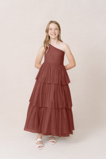 Model: Elise; Size: J12; Color: Cinnamon Rose
