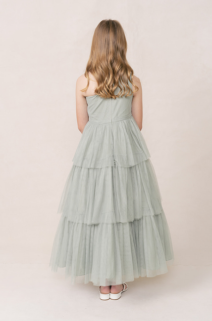 Model: Elise; Size: J12; Color: Sage