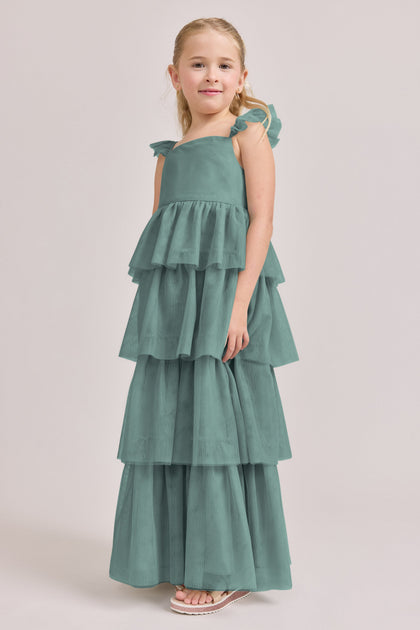 Juniors Poppy Tulle Dress | Made To Order | Rosemary