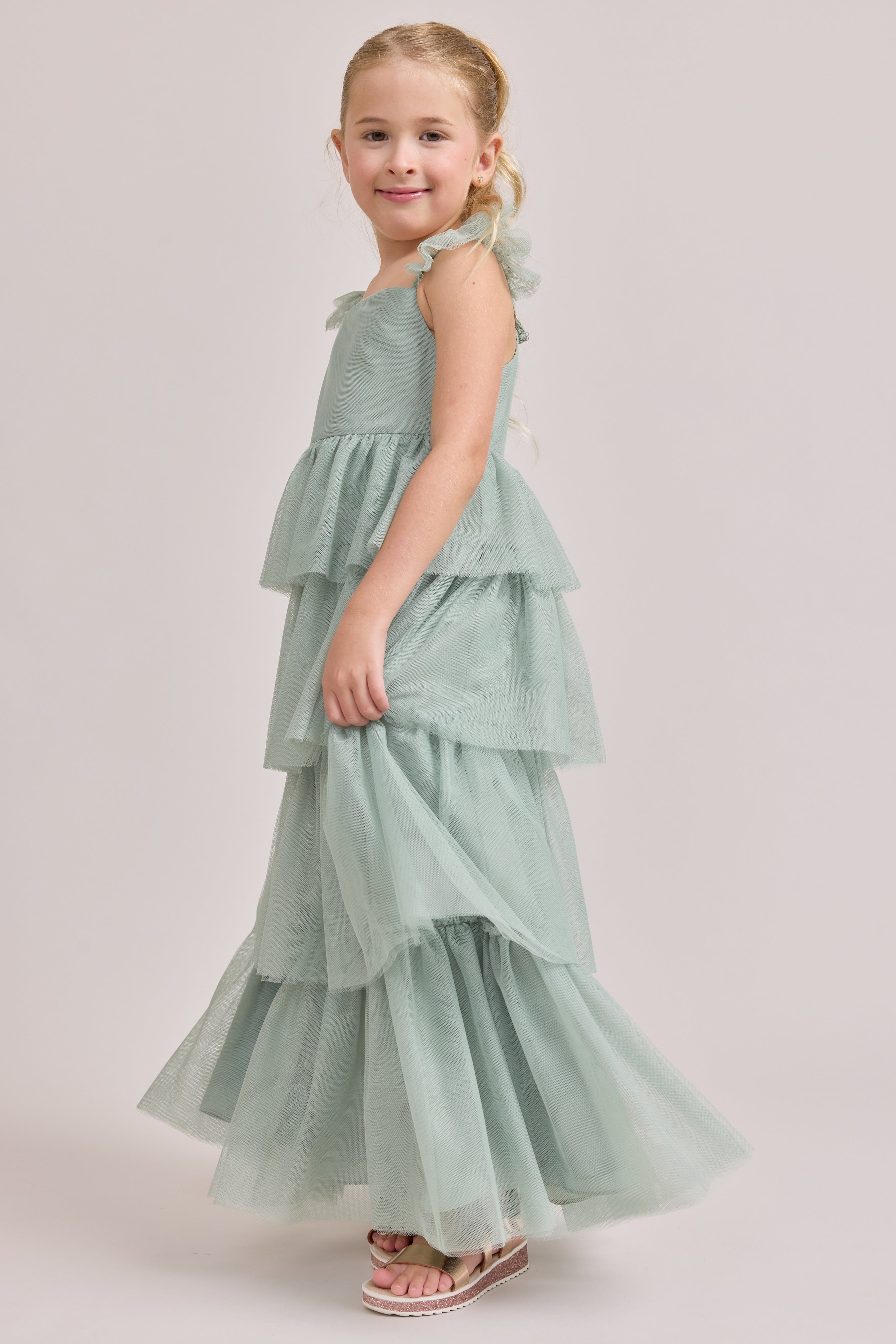 Juniors Poppy Tulle Dress