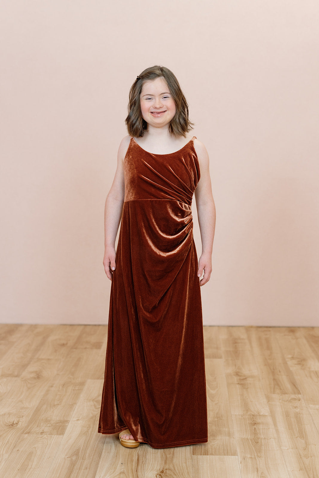 Juniors Rory Velvet Dress | Made To Order Romantic Rose Juniors Rory Velvet Dress | Made To Order Romantic Rose