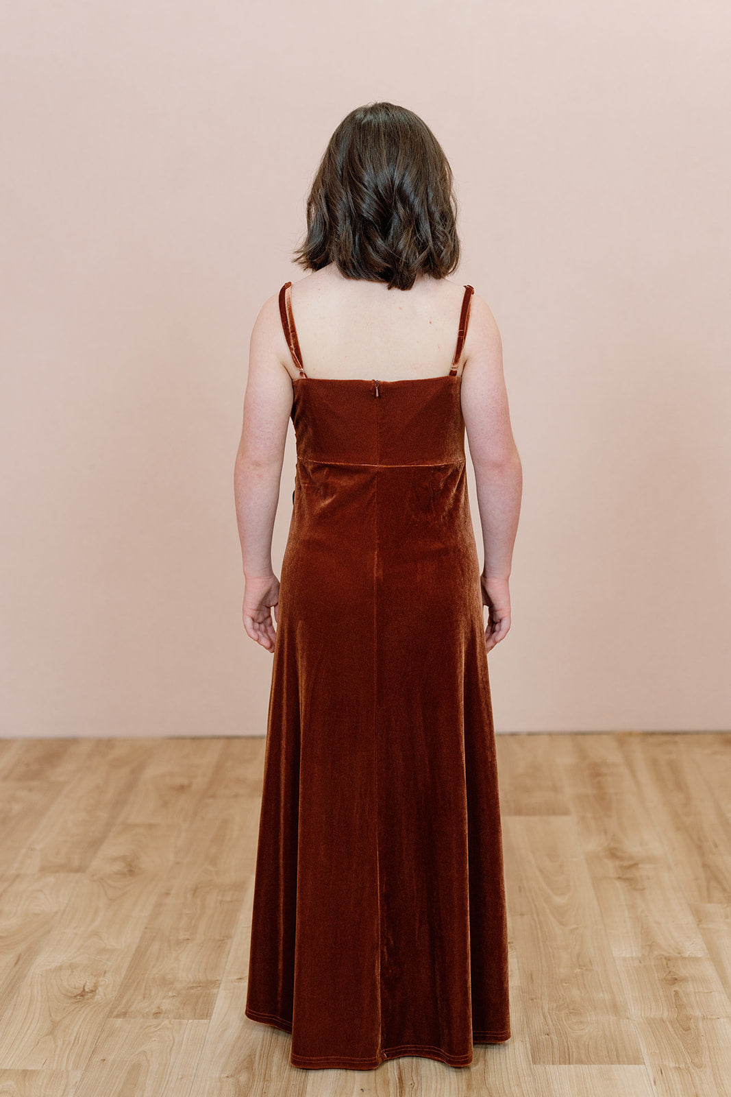 Juniors Rory Velvet Dress | Made To Order Romantic Rose Juniors Rory Velvet Dress | Made To Order Romantic Rose