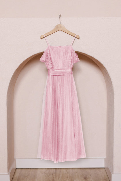Juniors Rosalie Tulle Convertible Dress | Made To Order | Perfect Pink
