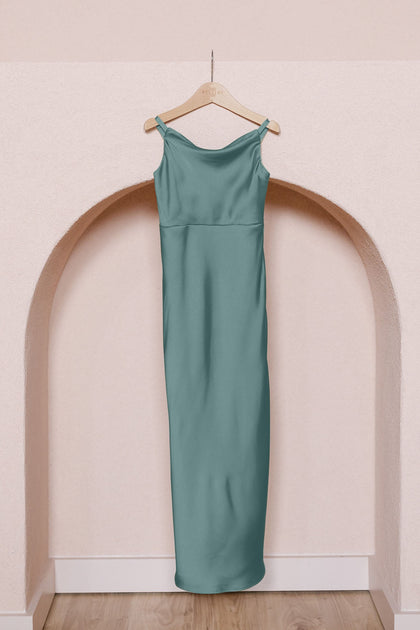 Kids Skye Satin Dress | Made To Order | Rosemary