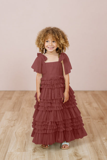 Model: Spencer; Size: 3T; Color: Cinnamon Rose