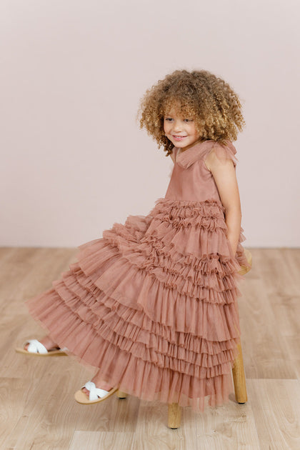 Model: Spencer; Size: 3T; Color: Desert Rose