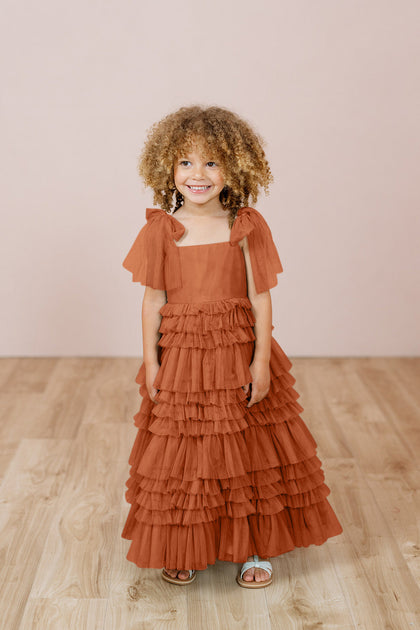 Model: Spencer; Size: 3T; Color: Rust