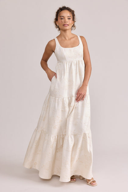 Model: Erica; Size: 4; Color: Champagne