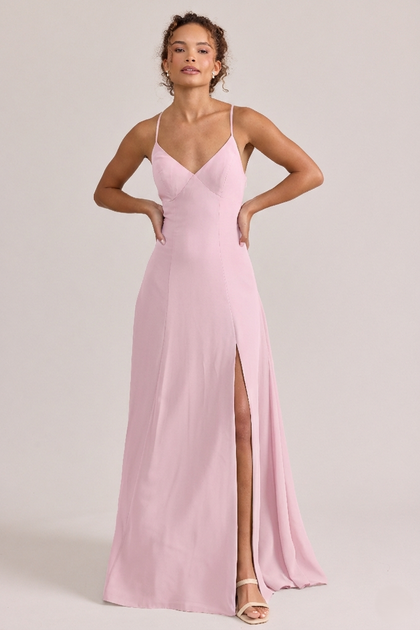 Model: Erica; Size: 4; Color: Perfect Pink