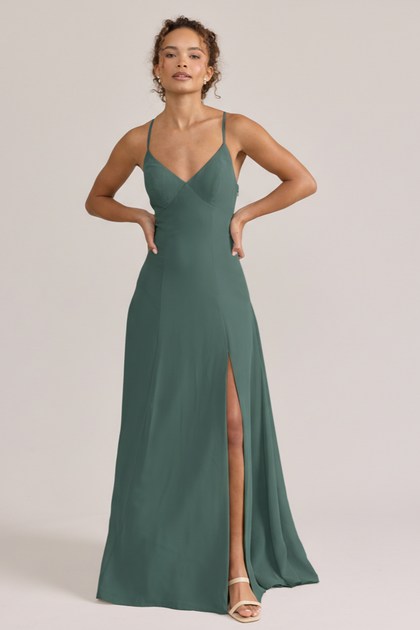 Karsyn Chiffon Dress | Made To Order | Rosemary