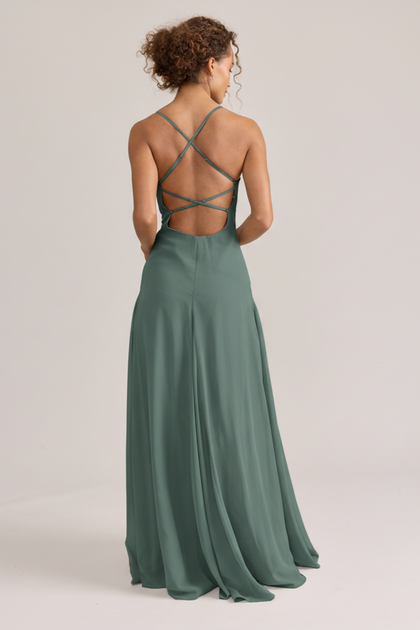 Karsyn Chiffon Dress | Made To Order | Rosemary