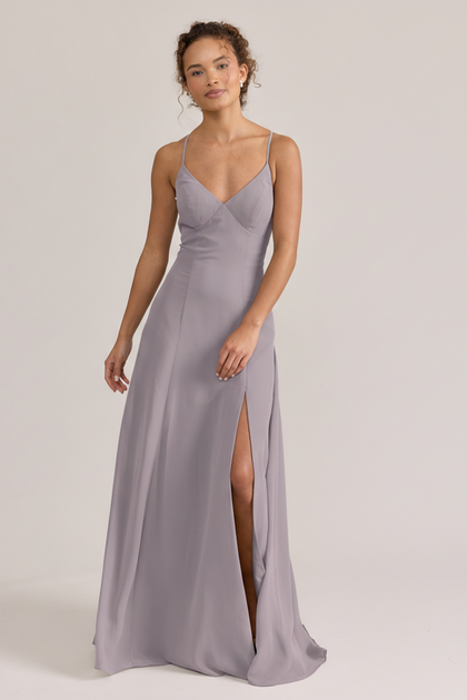 Karsyn Chiffon Dress | Made To Order | Wisteria