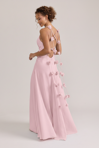 Karsyn Luxe Chiffon Dress | Made To Order | Perfect Pink