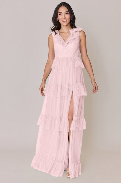 Keelie Tulle Dress | Made To Order | Baby Pink