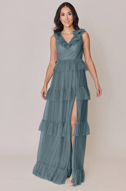 Keelie Tulle Dress | Made To Order | Eucalyptus