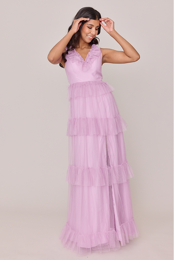 the toe】 Hesiod Frills Dress HESIOD FRILL DRESS the toe Hesiod the toe】 Hesiod Frills Dress HESIOD FRILL DRESS the toe Hesiod