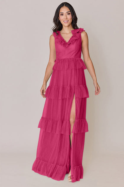 Keelie Tulle Dress | Made To Order | Malibu Pink