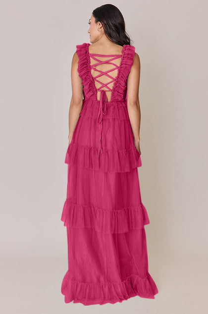 Keelie Tulle Dress | Made To Order | Malibu Pink