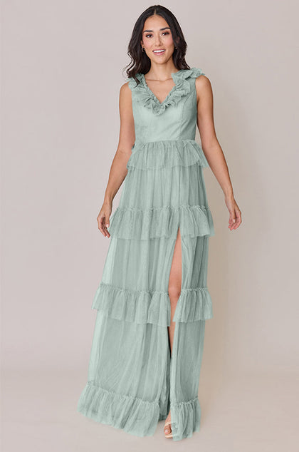 Keelie Tulle Dress | Made To Order | Sage
