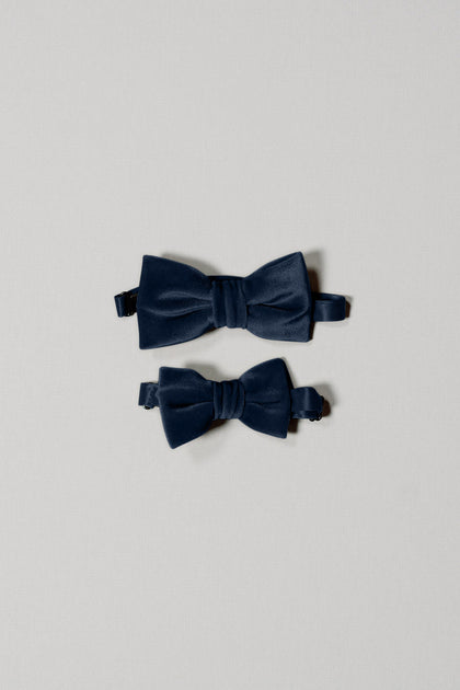 Color: Royal Blue; Top: Kids Bowtie; Bottom: Baby Bowtie. Sold Separately.