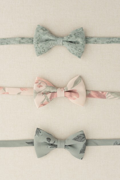 From Top to Bottom: Sage Posey, Blushing Bride Bouquet, Sage Bouquet
