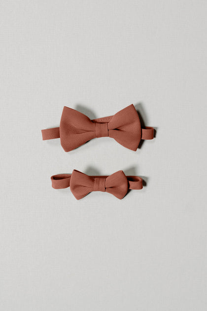 Top: Kids Bowtie; Bottom: Baby Bowtie. Sold Separately.