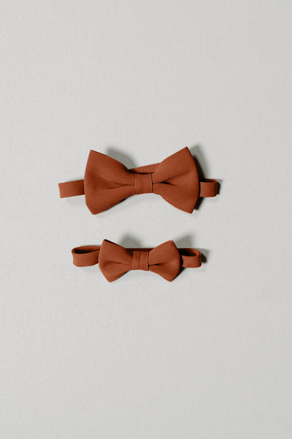 Top: Kids Bowtie; Bottom: Baby Bowtie. Sold Separately.