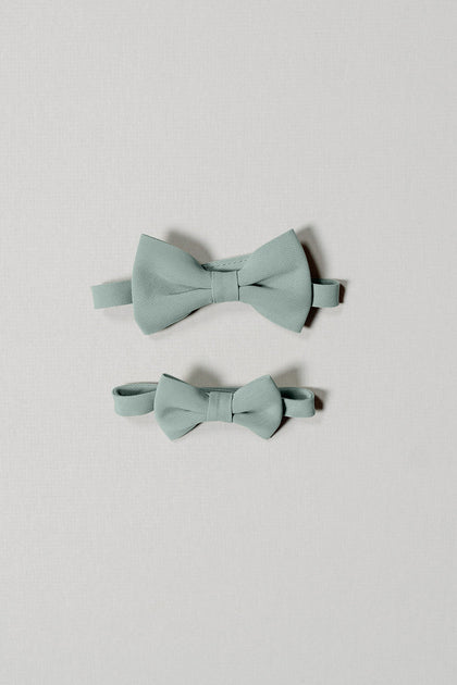 Top: Kids Bowtie; Bottom: Baby Bowtie. Sold Separately.