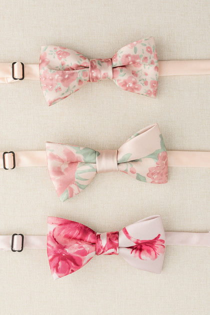 From Top to Bottom: Blushing Bride Posey, Blushing Bride Bouquet, Hot Pink Garden