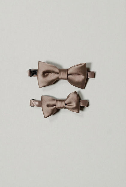 Kids Satin Bowtie | Made To Order | Truffle