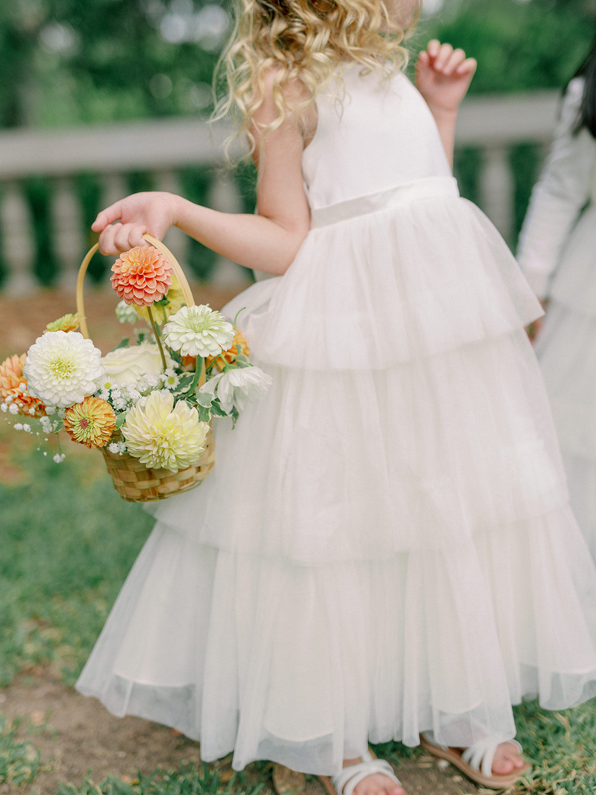4t white dress Kids Breely Satin + Tulle Dress