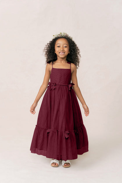 Model: Marleese; Size: 4T; Color: Cabernet