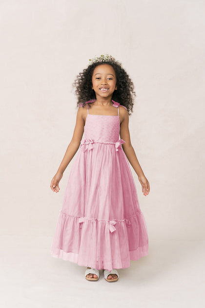Kids Eloise Tulle Dress | Made To Order | Perfect Pink