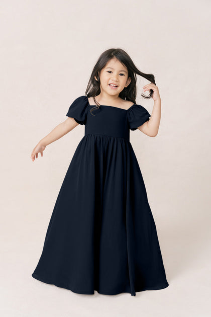 Model: Mia; Size: 4T; Color: Navy Blue