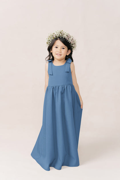 Model: Mia; Size: 4T; Color: Dusty Blue