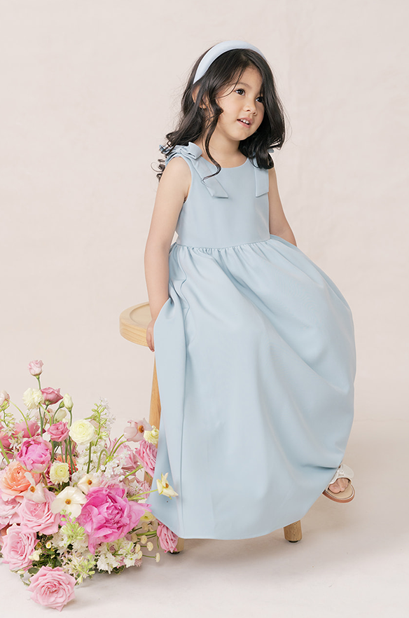 Revelry hotsell dark blue flower girl dress 4T