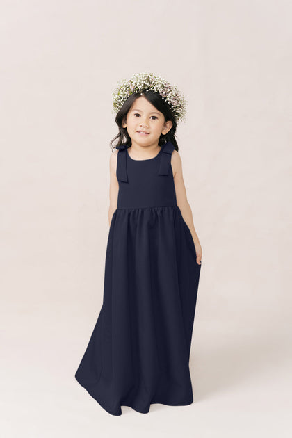 Model: Mia; Size: 4T; Color: Navy Blue