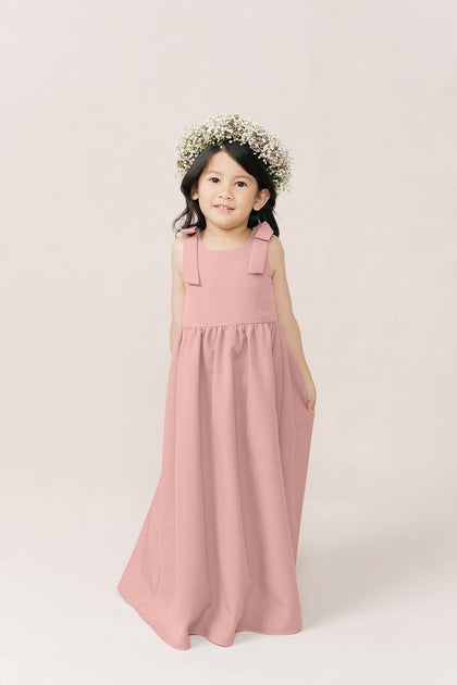 Kids Millie Crepe Dress | Rosette